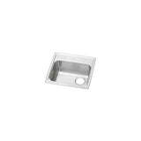 Elkay Celebrity 20" Drop In/Topmount Stainless Steel ADA Utility Sink, Brushed Satin, No Faucet Hole, PSRADQ191955R0