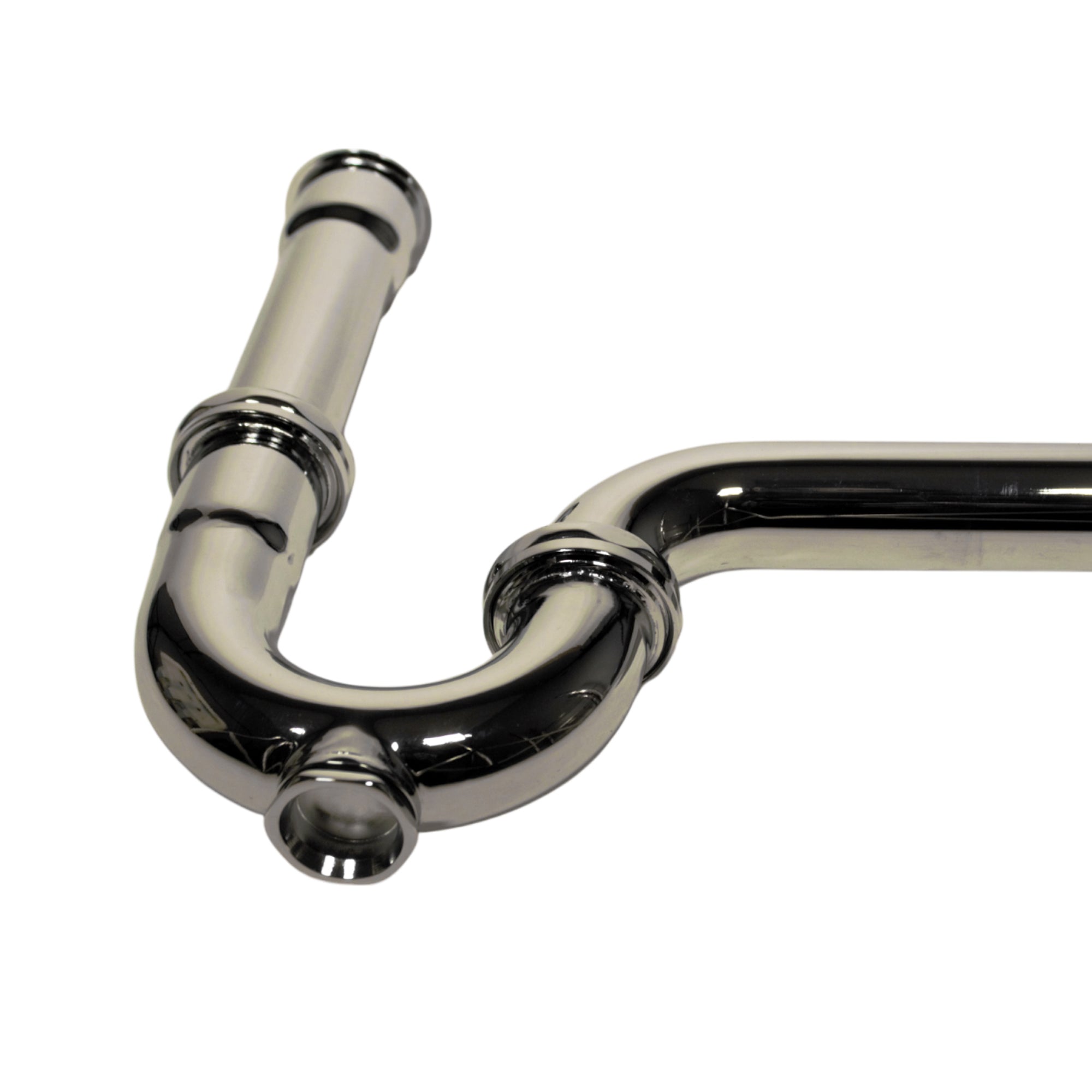 Nantucket Sinks Premium Accessories' P-Trap - Chrome, Brass/PVC, PT-CP