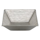 Alternative View of Premier Copper Products 17" Rectangle Copper Bathroom Sink, Nickel, PVMRECEN