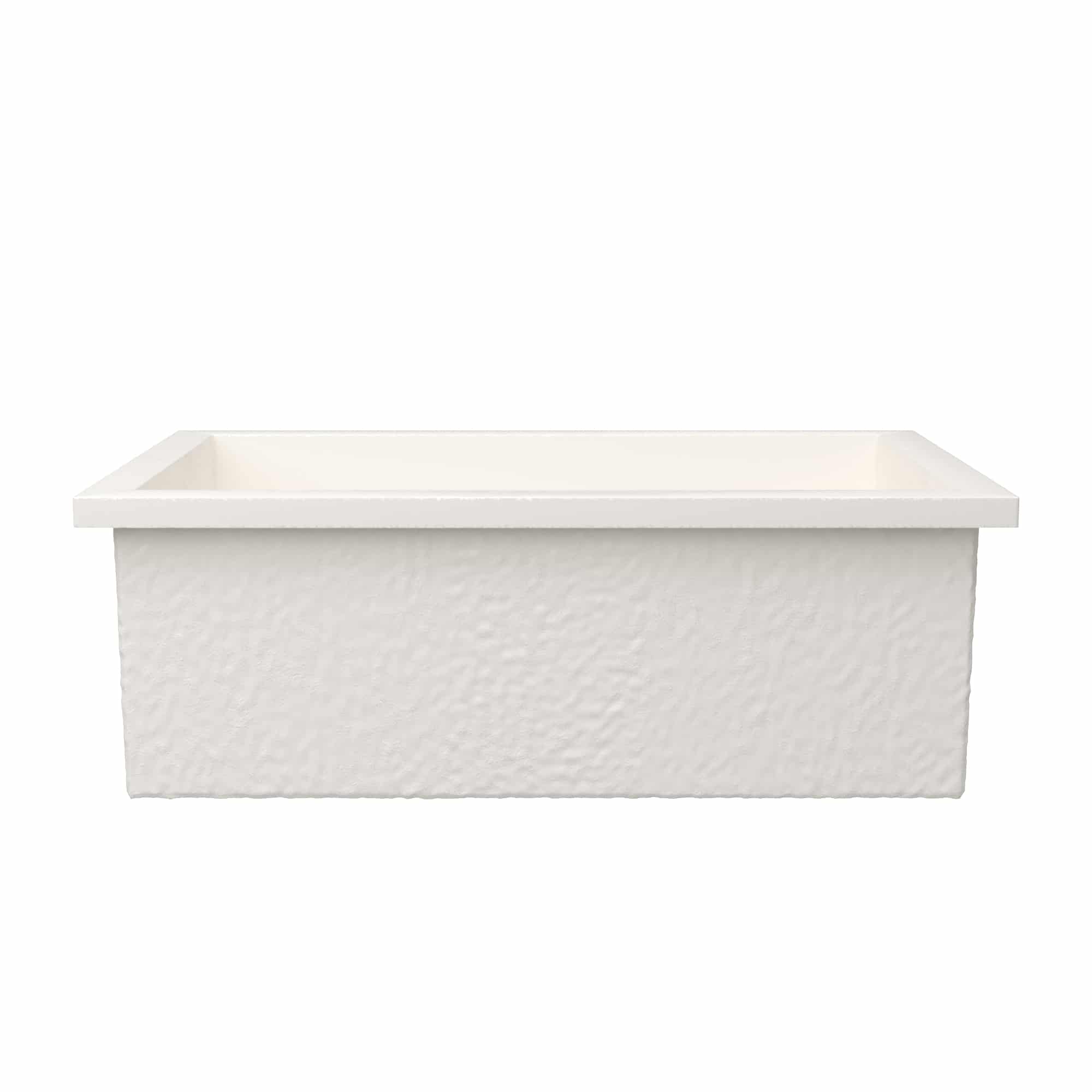 Native Trails Pacifica 30" Undermount NativeStone Concrete Kitchen Sink, Pearl, NSK3019-P Product Image