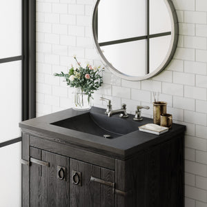 Alternate Image for Native Trails 30" Palomar ADA Vanity Top with Integral Sink in Charcoal, 8" Widespread Cutout, NSVNT30-C