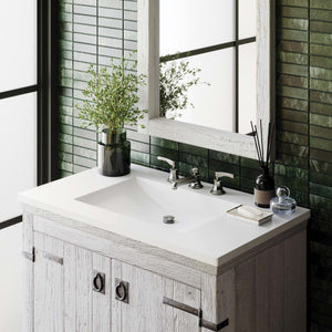 Alternate Image for Native Trails 36" NativeStone Palomar Vanity Top with Integral Sink in Pearl - 8" Widespread Cutout, NSVNT36-P