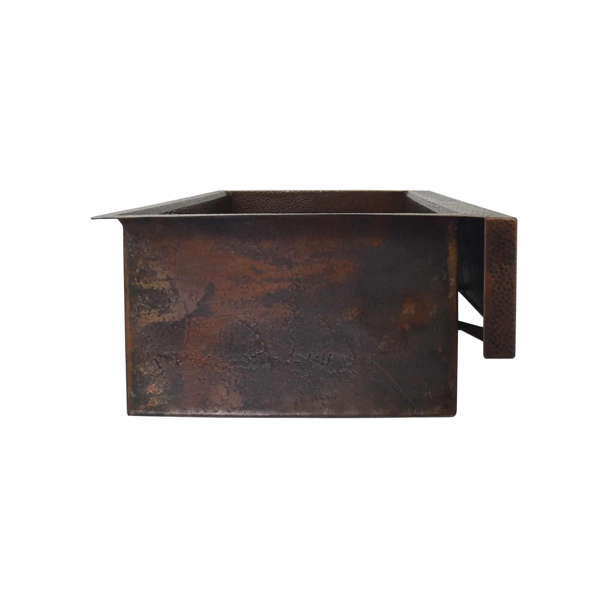 Native Trails Paragon Concierge 33" Copper Workstation Farmhouse Kitchen Sink, Antique Copper, CPKG291 Product Image