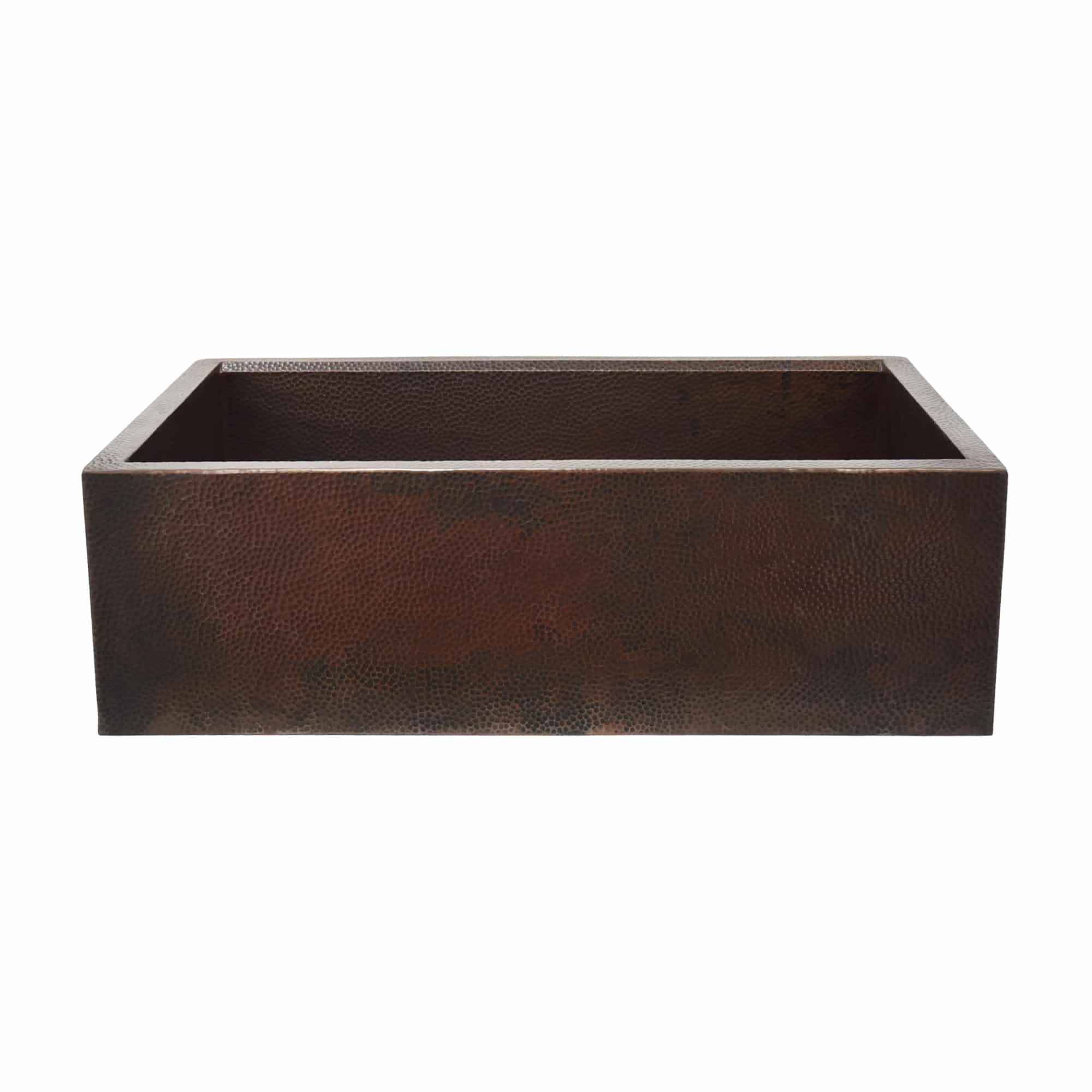 Native Trails Pinnacle Concierge 33" Copper Workstation Farmhouse Kitchen Sink, Antique Copper, CPKG292 Product Image