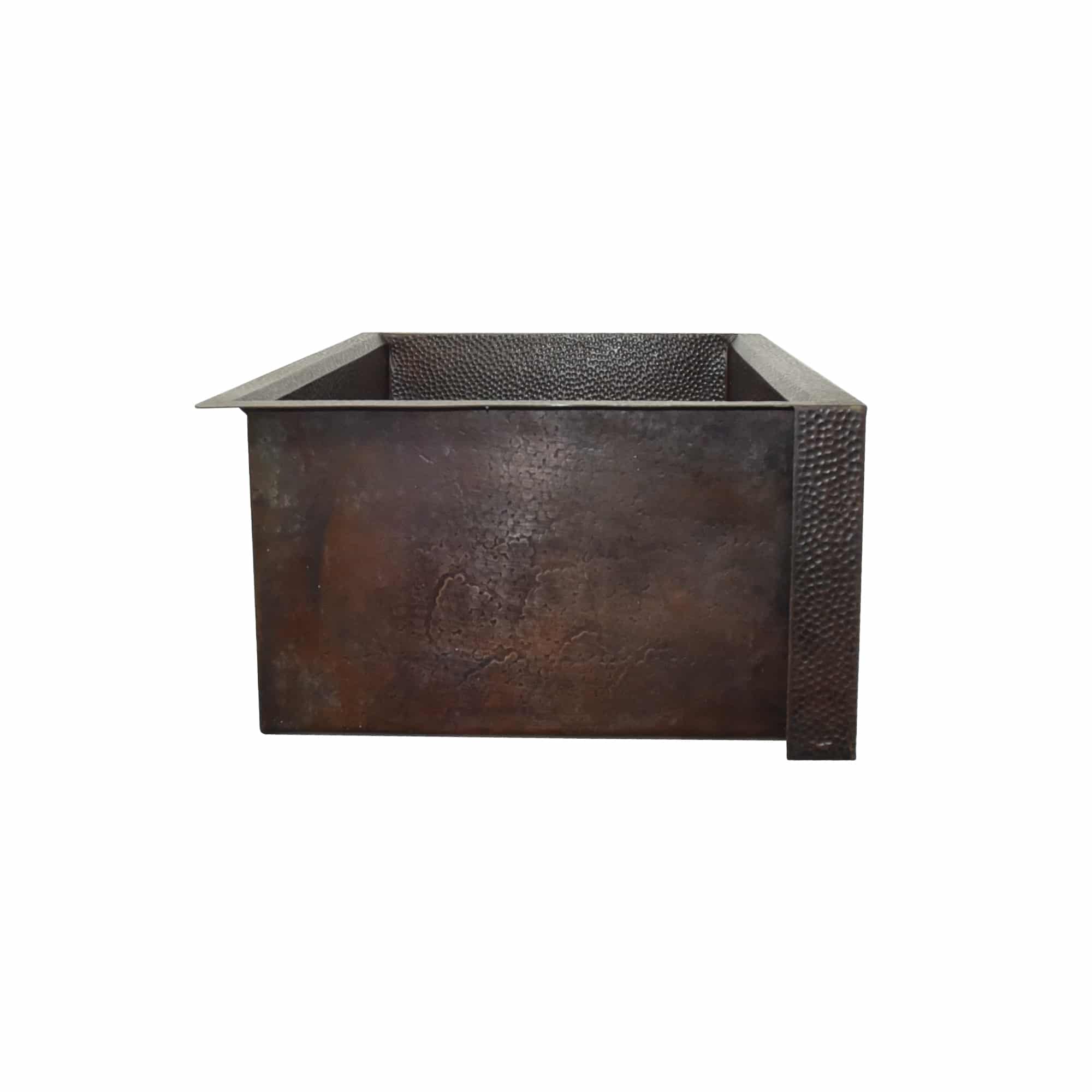Native Trails Pinnacle Concierge 33" Copper Workstation Farmhouse Kitchen Sink, Antique Copper, CPKG292 Product Image