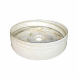 Native Trails Murano 16" Round Glass Bathroom Sink, Abalone, MG1616-AE