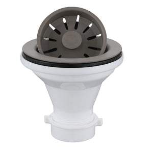 Alternate Image for Karran Plastic Basket Strainer, Concrete, QBSCN
