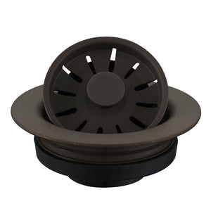 Alternate Image for Karran Plastic Disposal Flange, Brown, QDFBR