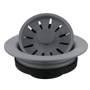 Alternate Image for Karran Plastic Disposal Flange, Grey, QDFGR