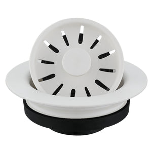 Alternate Image for Karran Plastic Disposal Flange, White, QDFWH