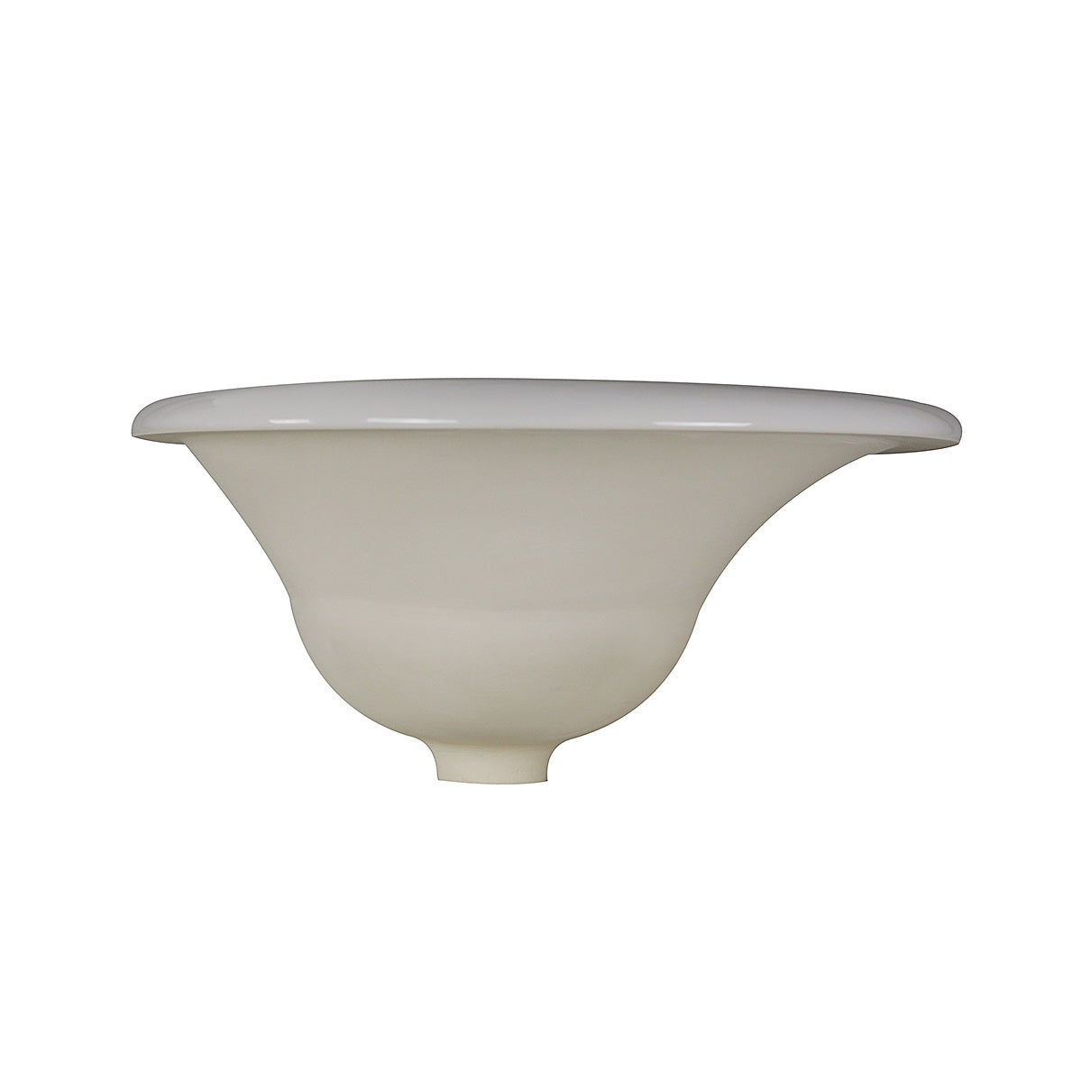 Nantucket Sinks Regatta 25" Fireclay Bathroom Sink, White/Gold, RC70640GS