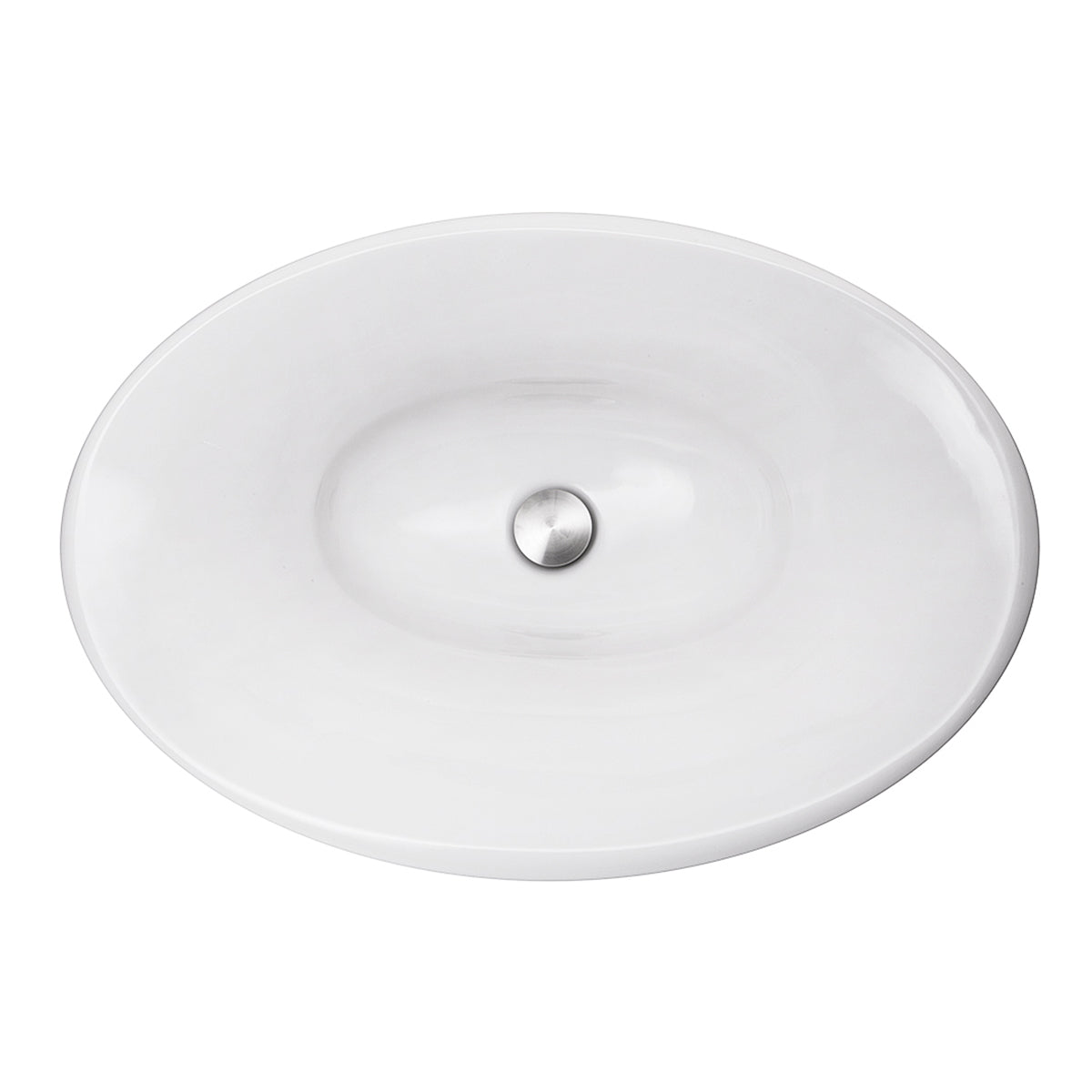 Nantucket Sinks Regatta 25" Fireclay Bathroom Sink, White, RC70640W