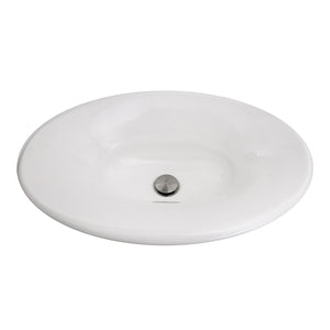 Alternate Image for Nantucket Sinks Regatta 25" Fireclay Bathroom Sink, White, RC70640W