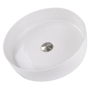 Alternate Image for Nantucket Sinks Regatta 16" Fireclay Bathroom Vessel Sink, White, RC7102WV