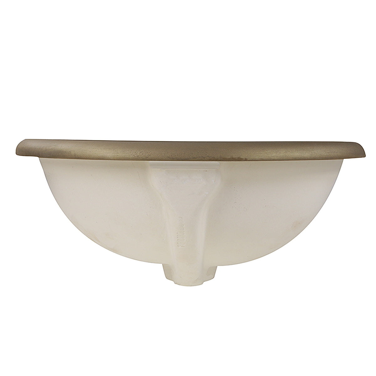 Nantucket Sinks Regatta 20" Fireclay Bathroom Sink, Brown, RC73240BHY