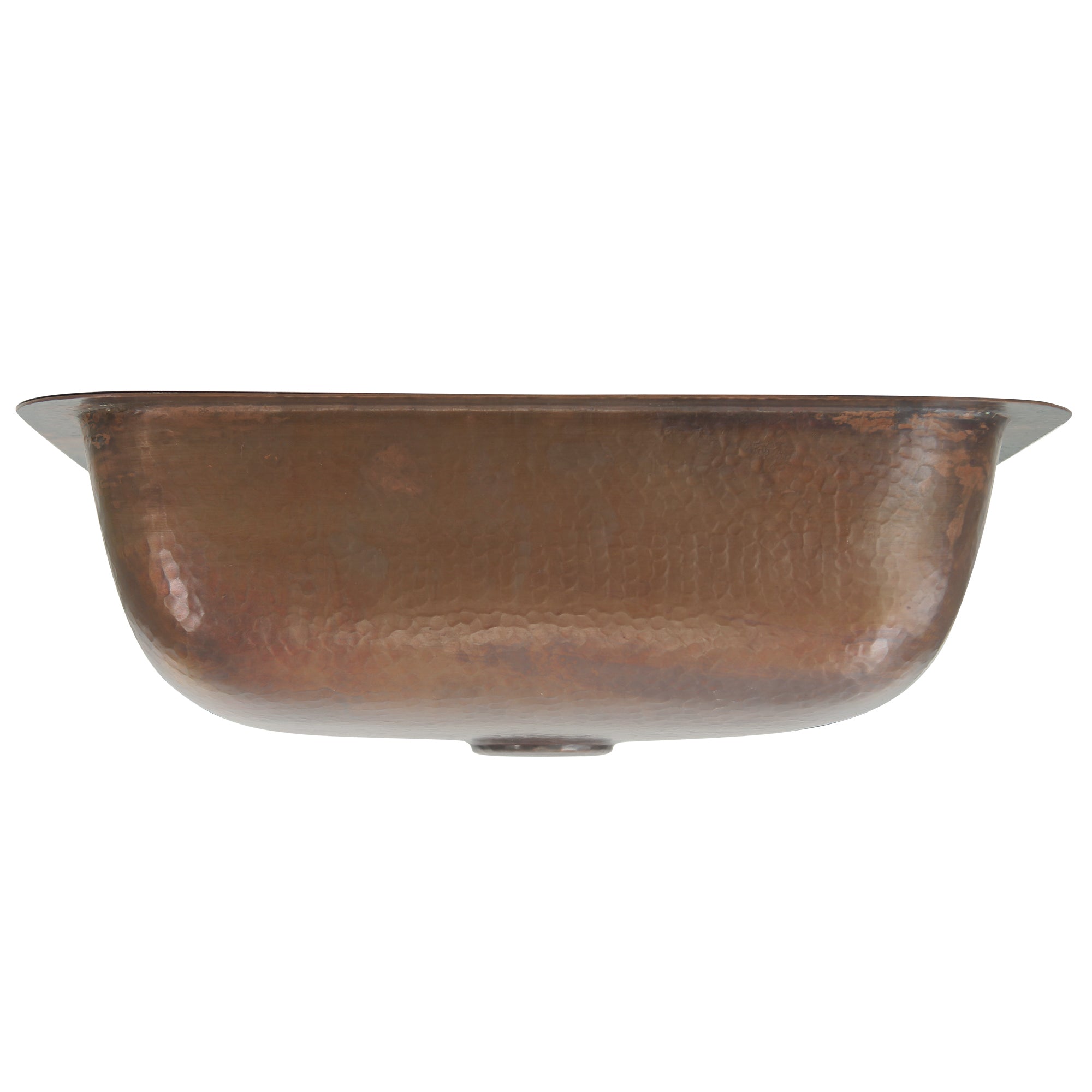 Nantucket Sinks Brightwork Home 17" Copper Bathroom Sink, REHC