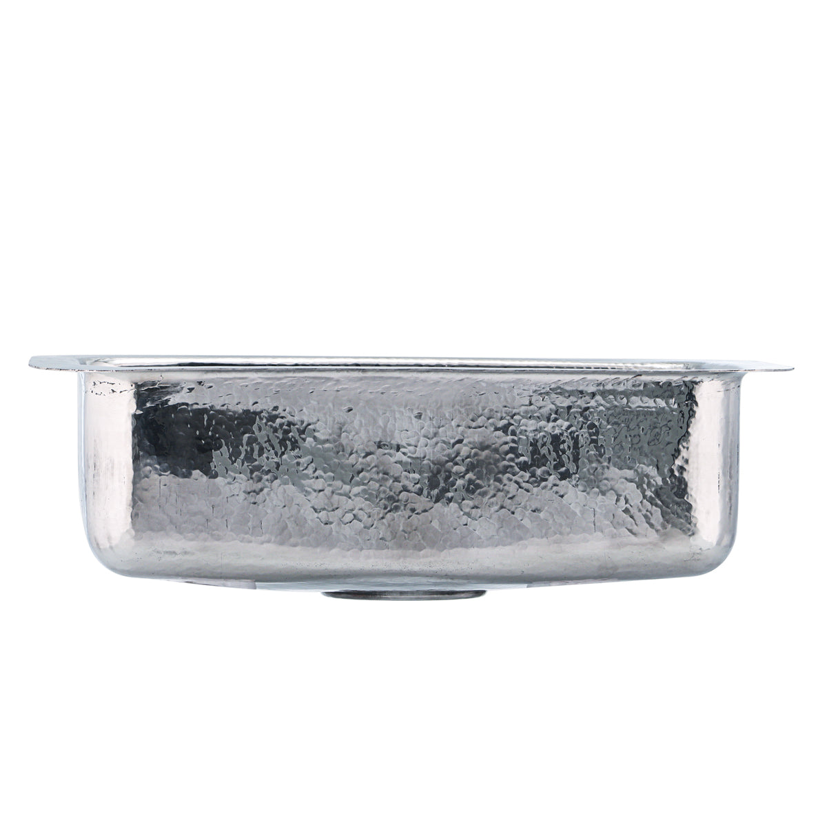 Nantucket Sinks Brightwork 20" Rectangular Stainless Steel Bar/Kitchen Sink with Accessories, 18 Gauge, RES2014