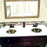 Nantucket Sinks Brightwork Home 13" Brass Bathroom Sink, ROB-OF