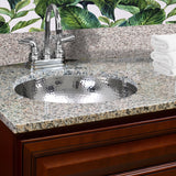 Nantucket Sinks Brightwork Home 13" Stainless Steel Bathroom Sink, ROS-OF