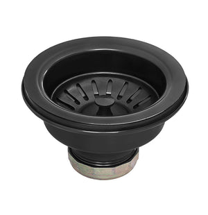 Alternate Image for Ruvati Kitchen Sink Strainer Drain Assembly - Gunmetal Black Stainless Steel, RVA1022BL