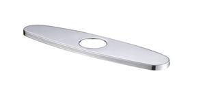 Alternate Image for Ruvati RVA1029CH Kitchen Faucet Hole Cover 10" Deck Plate - Polished Chrome