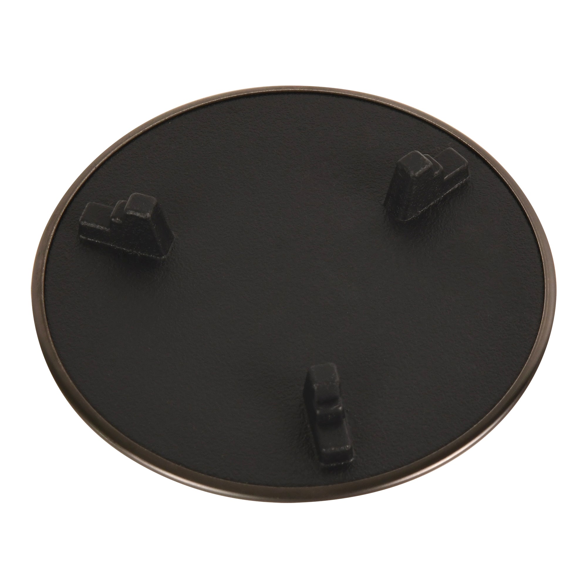 Ruvati Decorative Drain Cover for Kitchen Sink and Garbage Disposal, Gunmetal Black Stainless Steel, RVA1035BL Product Image