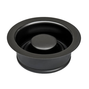 Alternate Image for Ruvati Garbage Disposal Flange Drain for Kitchen Sinks - Gunmetal Black Stainless Steel, RVA1041BL