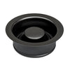 Ruvati Garbage Disposal Flange Drain for Kitchen Sinks - Gunmetal Black Stainless Steel, RVA1041BL