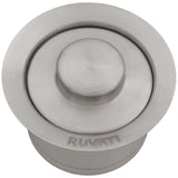 Alternative View of Ruvati Kitchen Sink Garbage Disposal Flange Drain with Basket Strainer Drain and Stopper, Stainless Steel, RVA1042ST