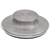 Alternative View of Ruvati Kitchen Sink Garbage Disposal Flange Drain with Basket Strainer Drain and Stopper, Stainless Steel, RVA1042ST