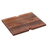 Alternative View of Ruvati 13 x 16 inch Solid Wood Replacement Cutting Board for RVH8210 and RVQ5210 workstation sinks, RVA1210