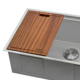 Main Image of Ruvati 17 x 11 inch Solid Wood Replacement Cutting Board for Ruvati Workstation Sinks, RVA1217