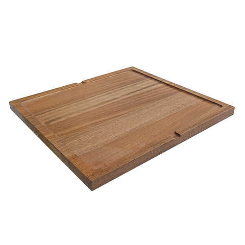 Main Image of Ruvati 17 x 16 inch Solid Wood Dual-Tier Replacement Cutting Board for Ruvati Workstation Sinks, RVA1233