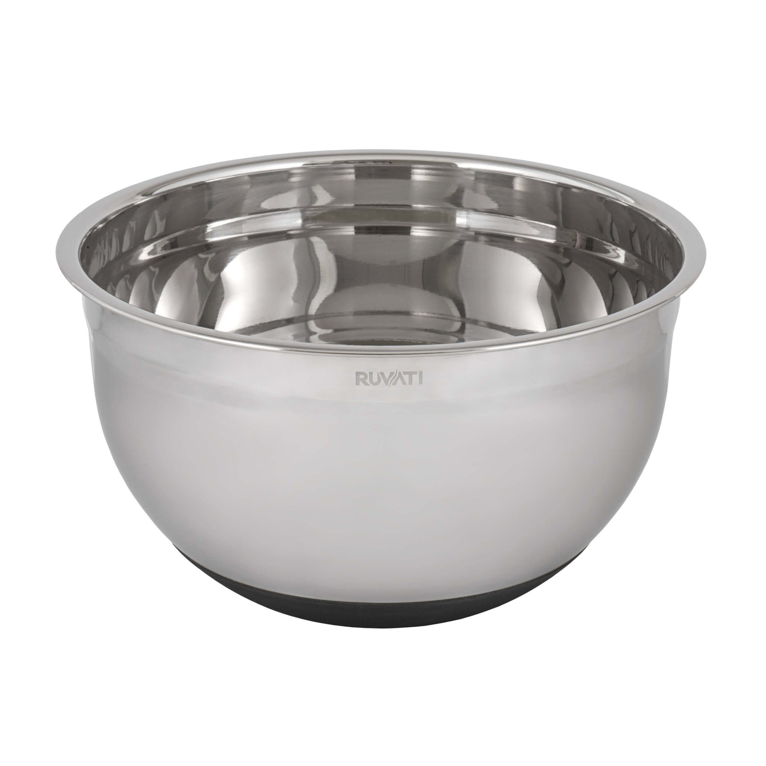 Alternate Image for Ruvati LedgeFit Mixing Bowl and Colander with Black Composite Platform (complete set) for Workstation Sinks, Solid Composite / Stainless Steel, Matte Black, RVA1288BWC