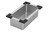 Main Image of Ruvati replacement colander for RVH8210, RVH8221, RVH8222, RVH8333, RVQ5210 sink - Stainless Steel, RVA1310