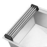 Alternative View of Ruvati Stainless Steel and Silicone Foldable Drying Rack Replacement for RVG2310 Workstation Sink, RVA1391