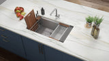 Alternative View of Ruvati Multi-function Workstation Organizer and Caddy with Soap Dispenser and Knife Block, RVA1580