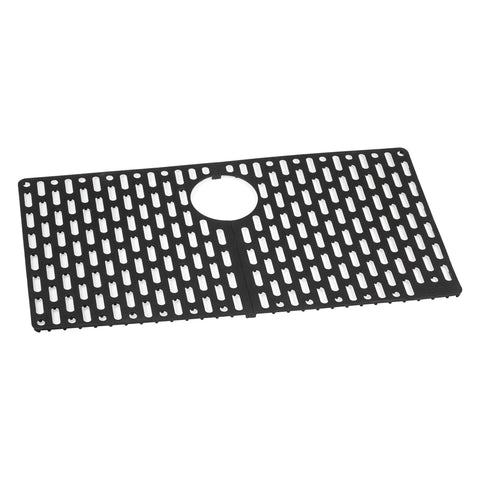 Main Image of Ruvati Silicone Bottom Grid Sink Mat for RVG1030 and RVG2030 Sinks - Black, RVA41030BK