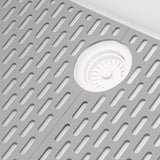 Alternative View of Ruvati Silicone Bottom Grid Sink Mat for RVG1030 and RVG2030 Sinks - Gray, RVA41030GR