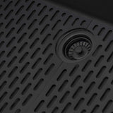 Alternative View of Ruvati Silicone Bottom Grid Sink Mat for RVG1302 and RVG2302 Sinks - Black, RVA41302BK