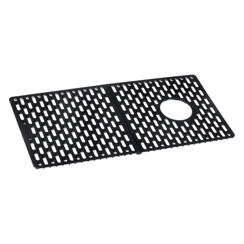 Main Image of Ruvati Silicone Bottom Grid Sink Mat for RVG1033 and RVG2033 Sinks - Black, RVA41033BK