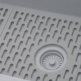 Alternative View of Ruvati Silicone Bottom Grid Sink Mat for RVG1033 and RVG2033 Sinks - Grey, RVA41033GR