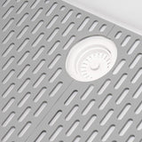 Alternative View of Ruvati Silicone Bottom Grid Sink Mat for RVG1080 and RVG2080 Sinks - Gray, RVA41080GR