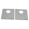 Ruvati Silicone Bottom Grid Sink Mat for RVG1385 and RVG2385 Sinks - Gray, RVA41385GR