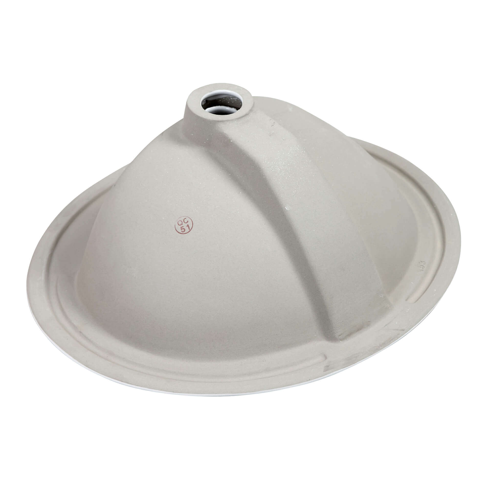 Ruvati Kyros 21" Oval Drop In Porcelain Bathroom Sink, White, RVB0861 Product Image