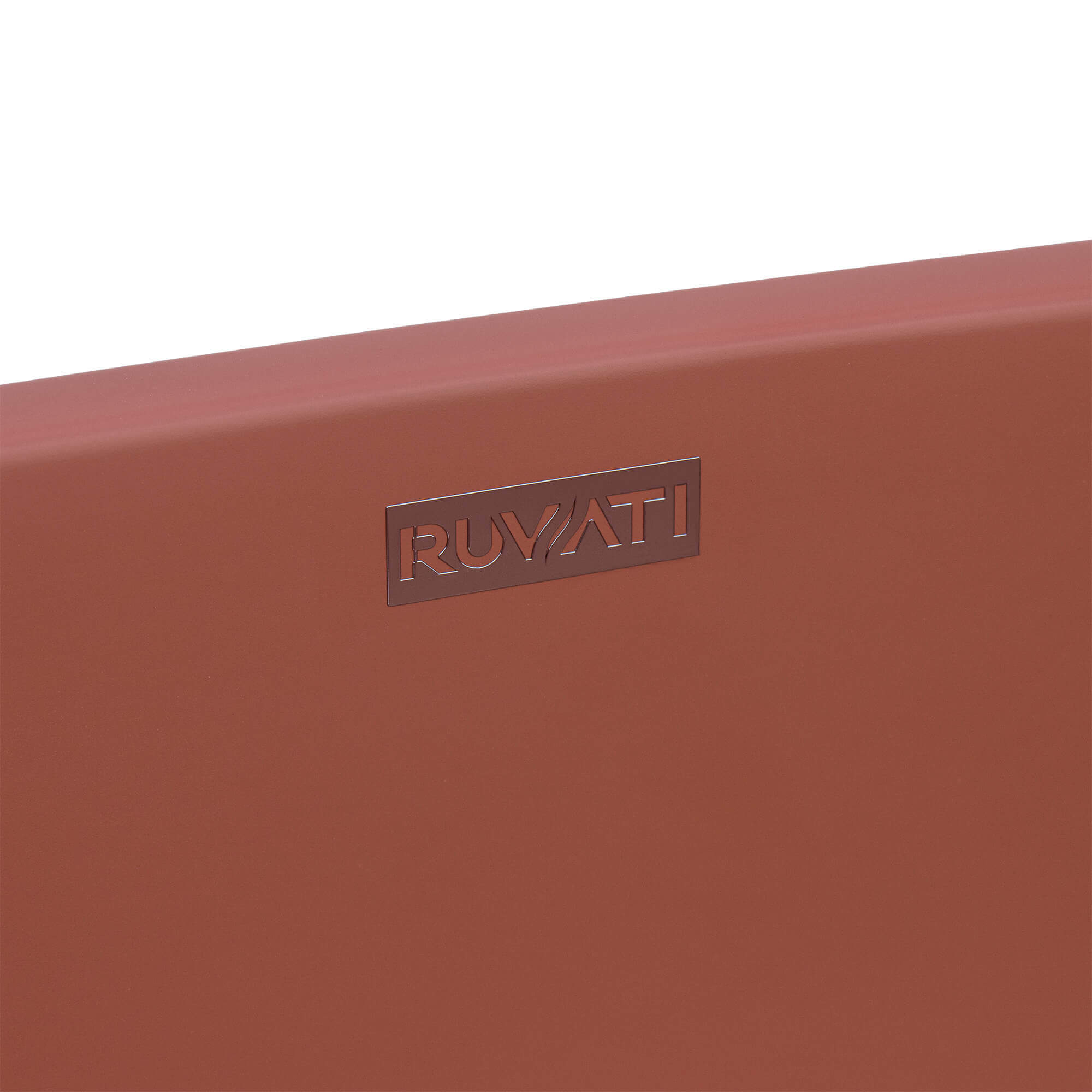 Alternative View of Ruvati Canali 19-inch Sedona Clay Pink epiStone Solid Surface Bathroom Vessel Sink, RVB2119TL