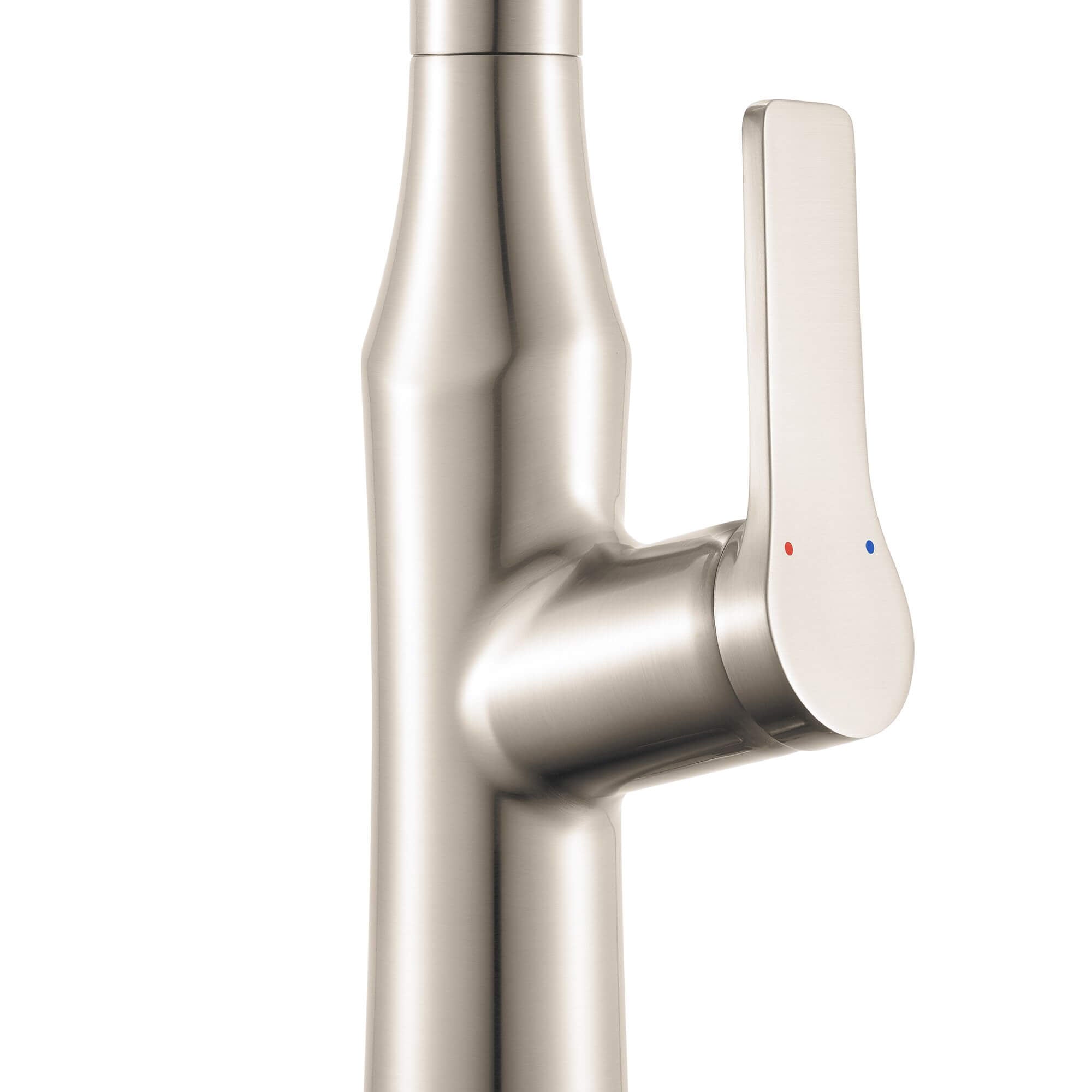 Ruvati Bianca Pre-Rinse Kitchen Faucet, Stainless Steel, Single Lever, RVF1233BN Product Image