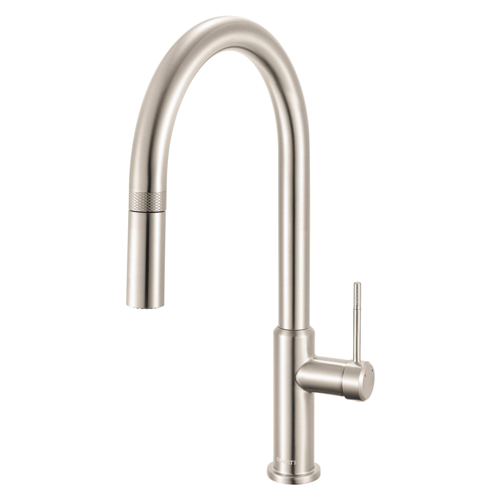 Ruvati Vestia Pull Down Kitchen Faucet, Stainless Steel, Single Lever, RVF1237BN Product Image