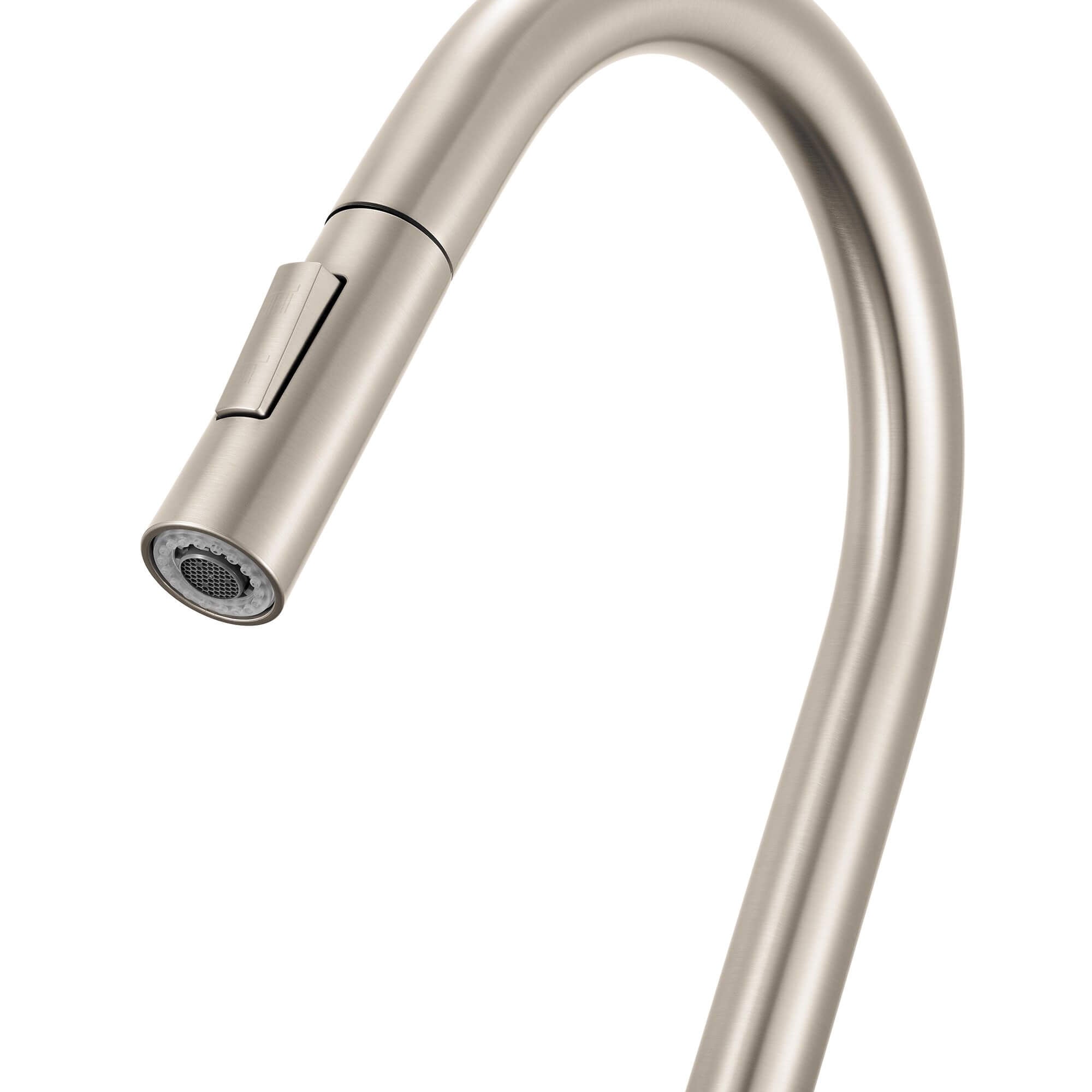 Ruvati Isola Pull Down Kitchen Faucet, Stainless Steel, Single Handle, RVF1248BN Product Image