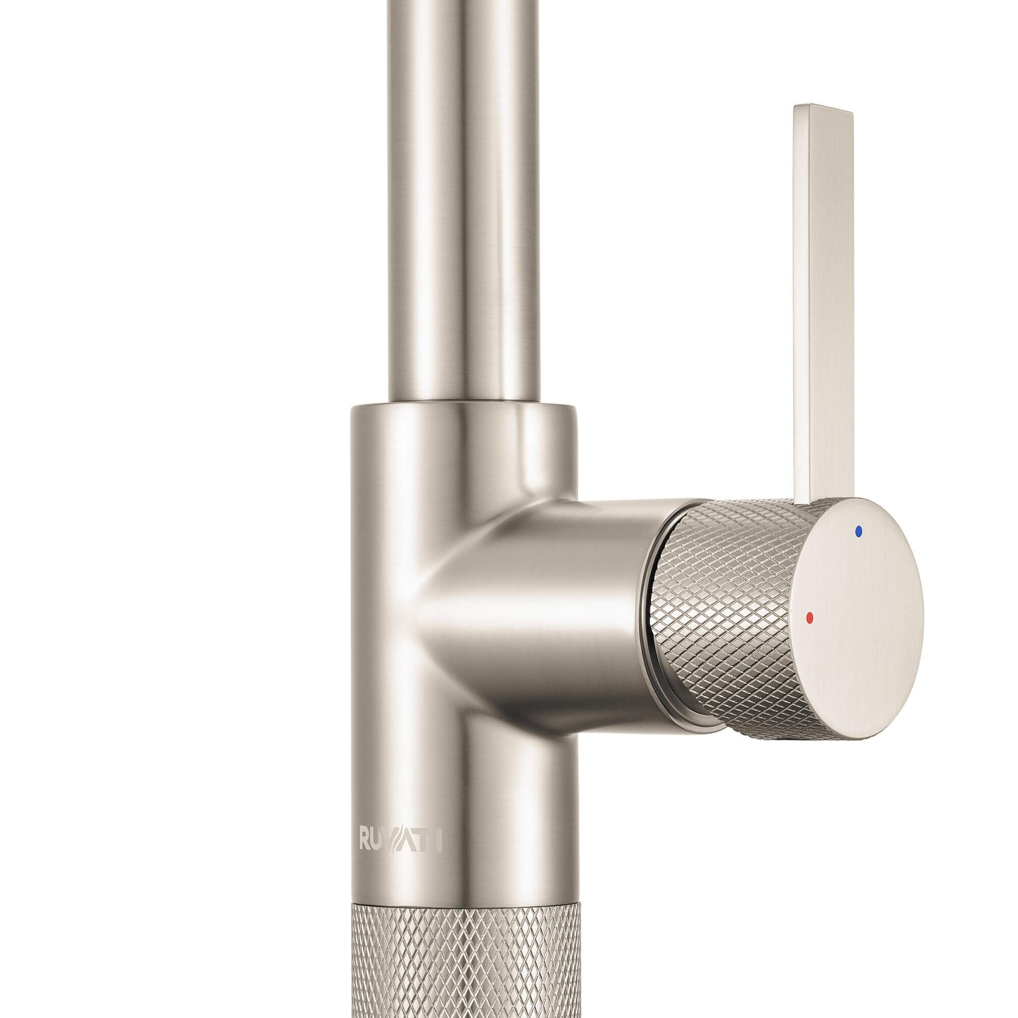 Ruvati Isola Pull Down Kitchen Faucet, Stainless Steel, Single Handle, RVF1248BN Product Image